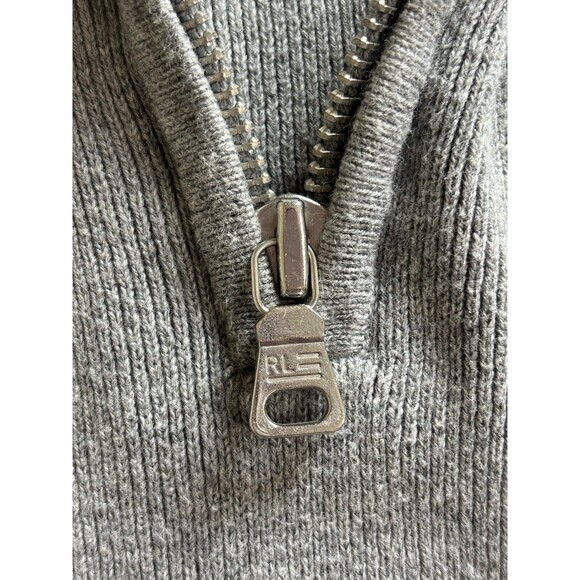 Polo Ralph Lauren Polo Jeans Co XL Pullover Sweater Quarter Zip USA Flag Logo - Picture 9 of 9